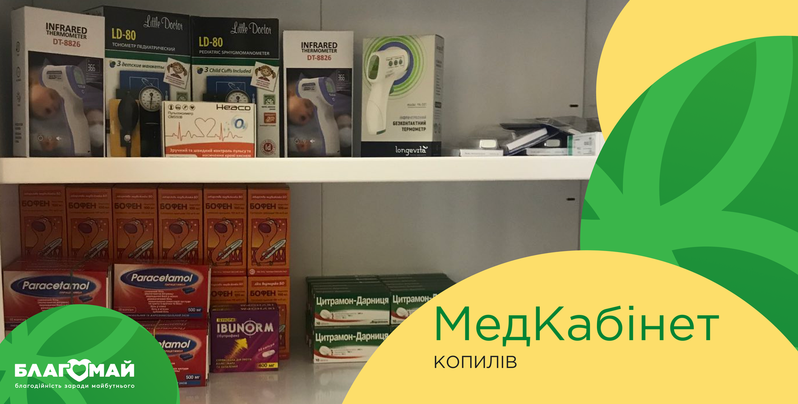 As part of the "Medical Cabinet" program, assistance in the amount of UAH 50,795 was transferred to the Kyiv Regional Center for Social and Psychological Rehabilitation of Children