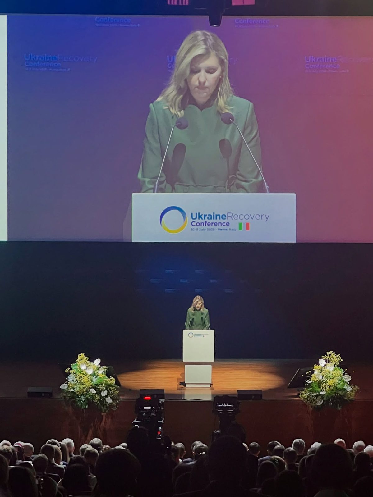 Благомай на Ukraine Recovery Conference 2025