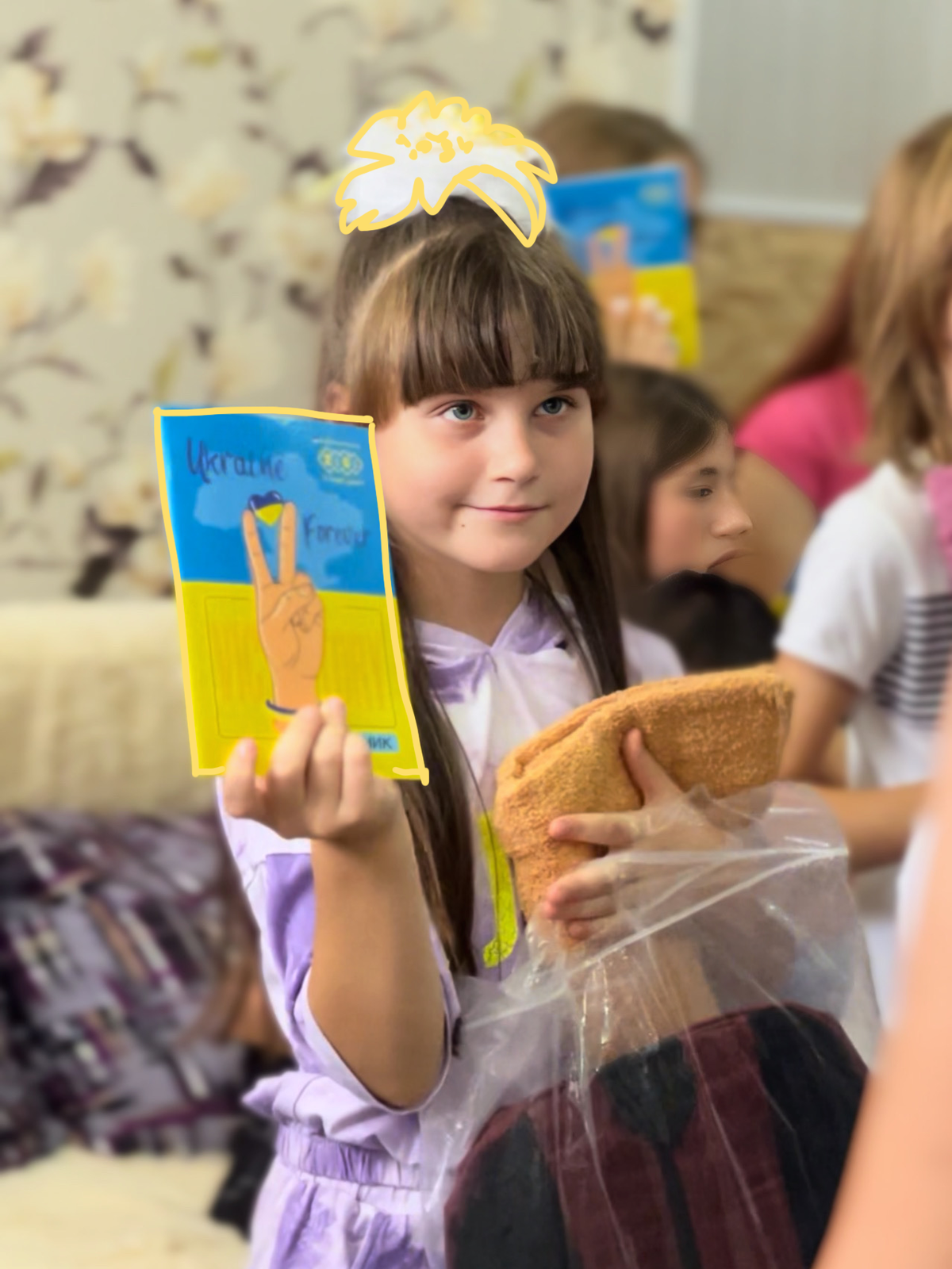 We congratulated schoolchildren from the Cheburashka orphanage on the Day of Knowledge!