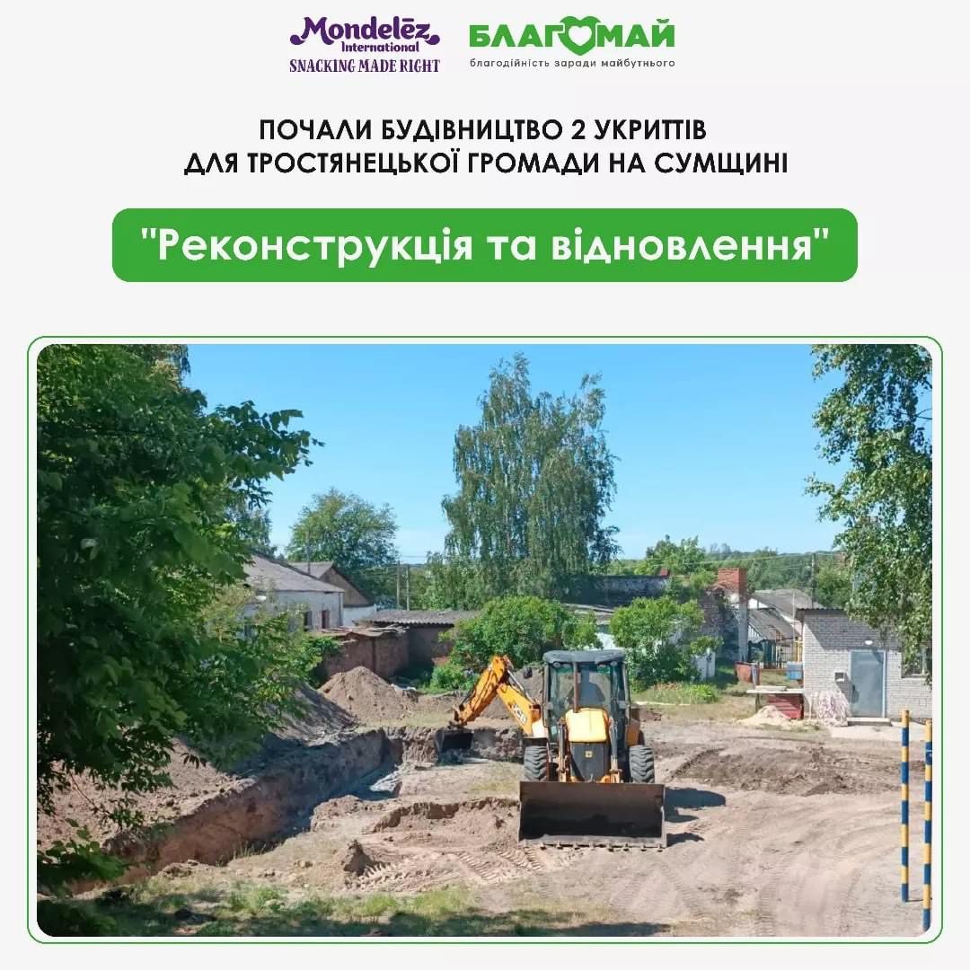 We report on the success of the "Reconstruction and Restoration" project with the support of our benefactors "Mondelis Ukraine"