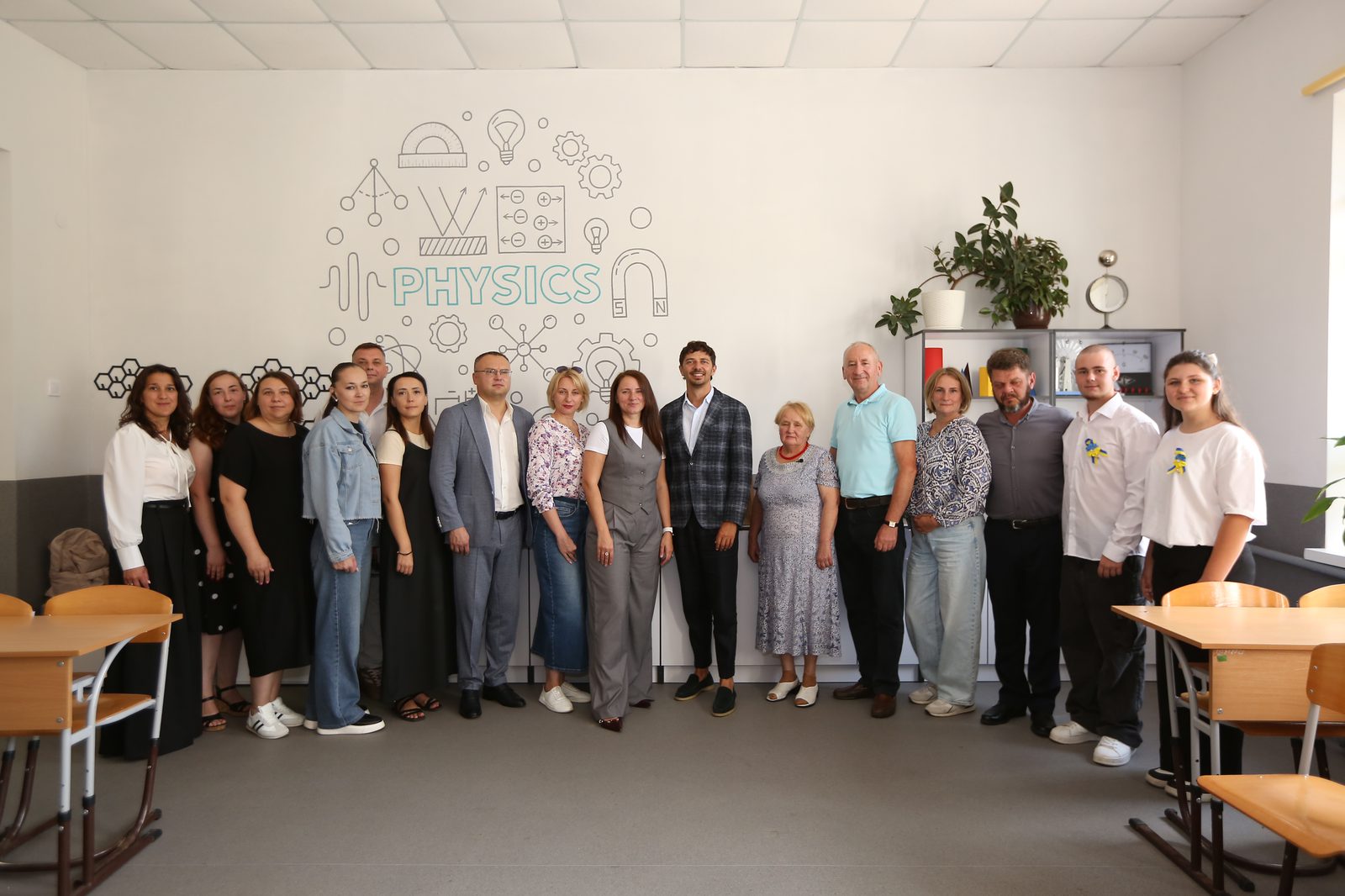 A New STEM Classroom Opened at Novopetrivska Gymnasium as Part of the “STEM: Path to Innovation” Project