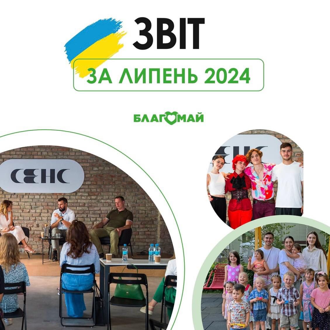 Презентуємо звіт за липень 2024!