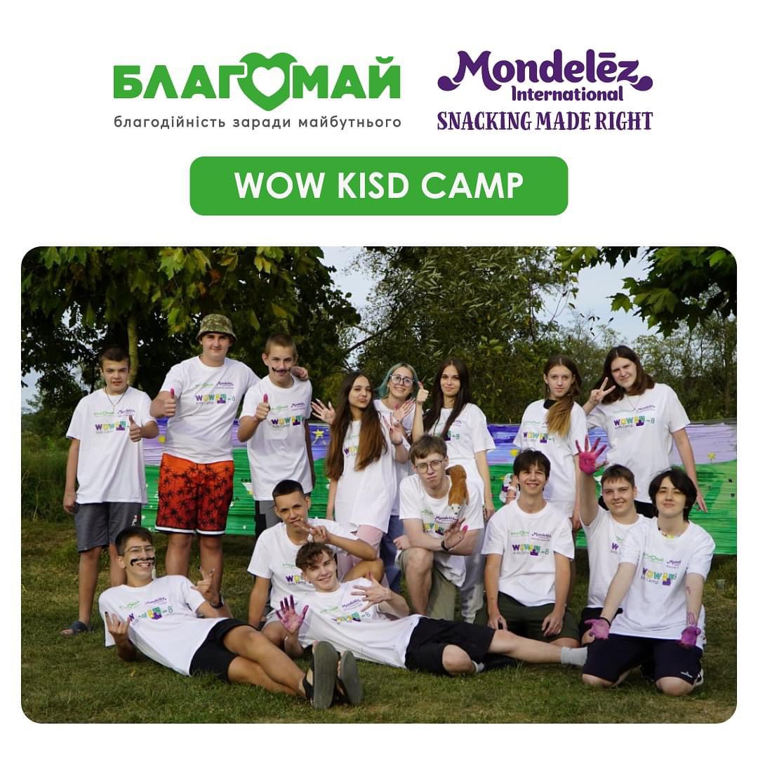Проведення табору WOW KIDS CAMP для 30 діток у м. Іршава