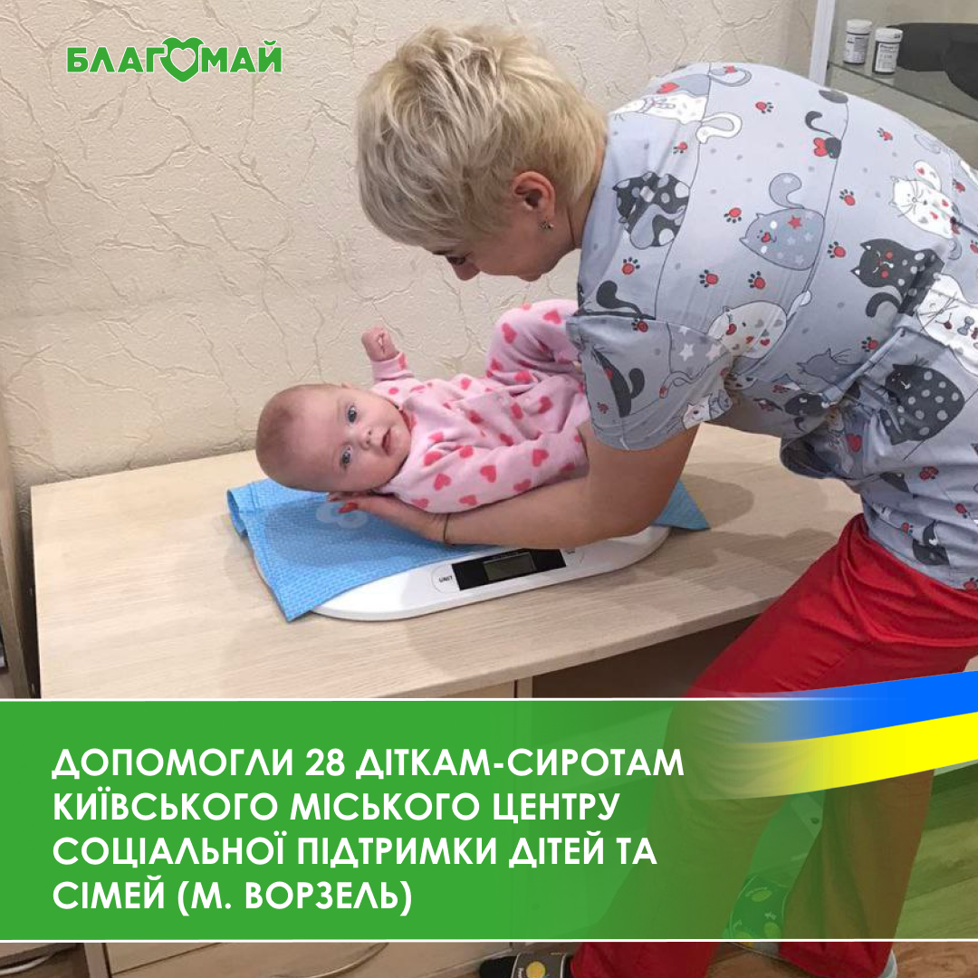 Helped orphaned children from the city of Vorzel