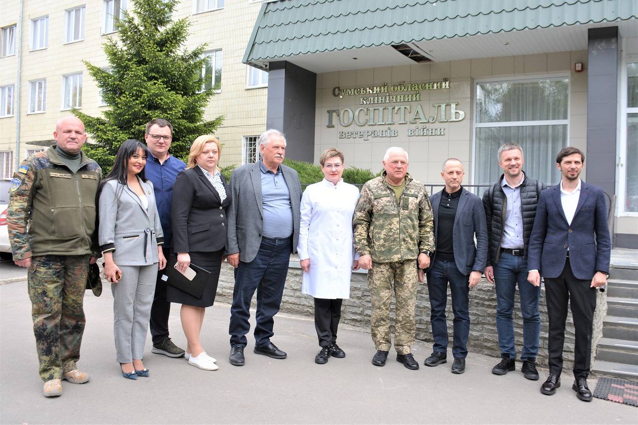 Handed over medical equipment worth about 7 million hryvnias!