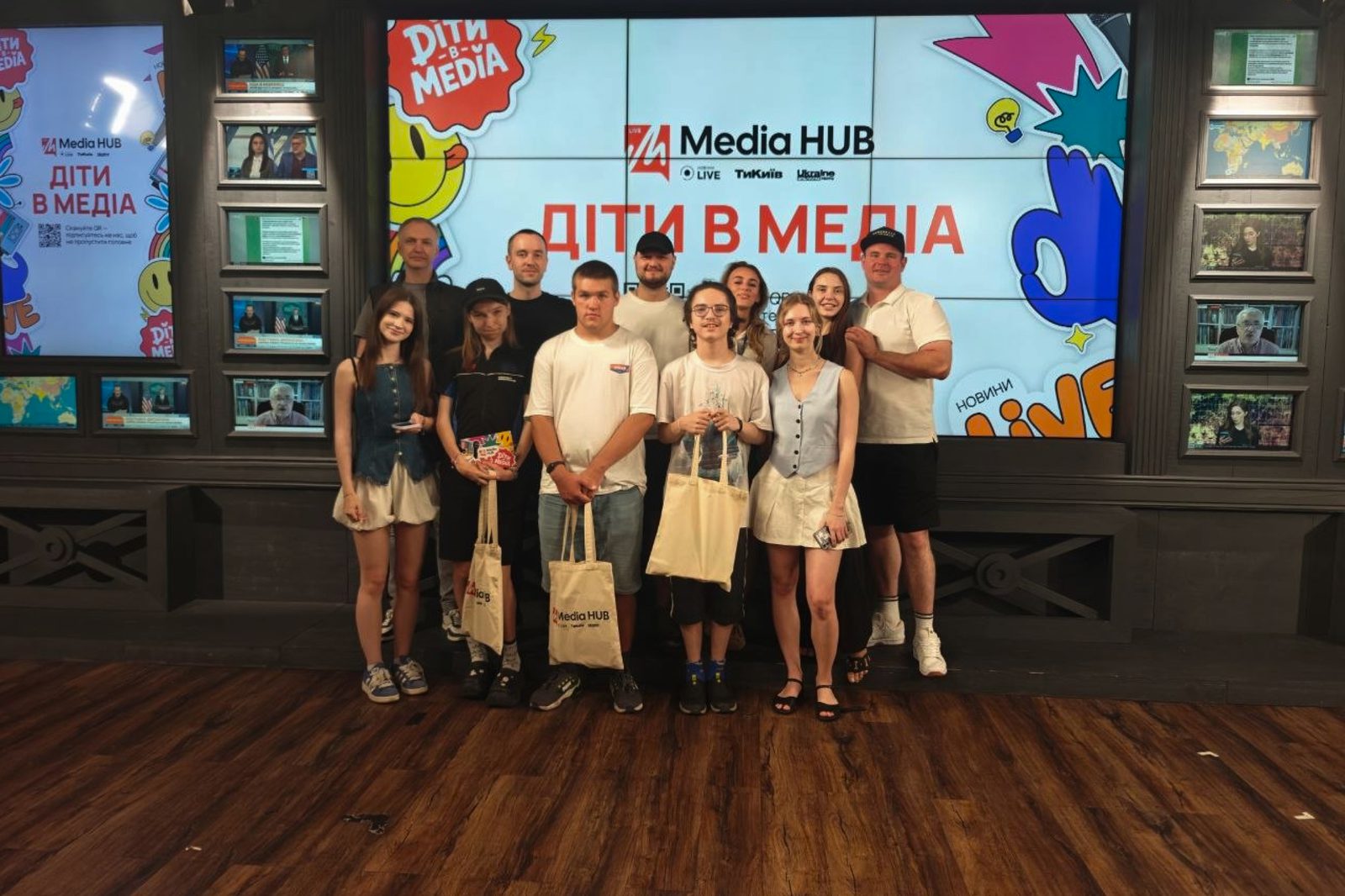 Ініціатива «Діти в медіа» допомагає підліткам із вразливих верств населення опанувати сучасні медійні професії